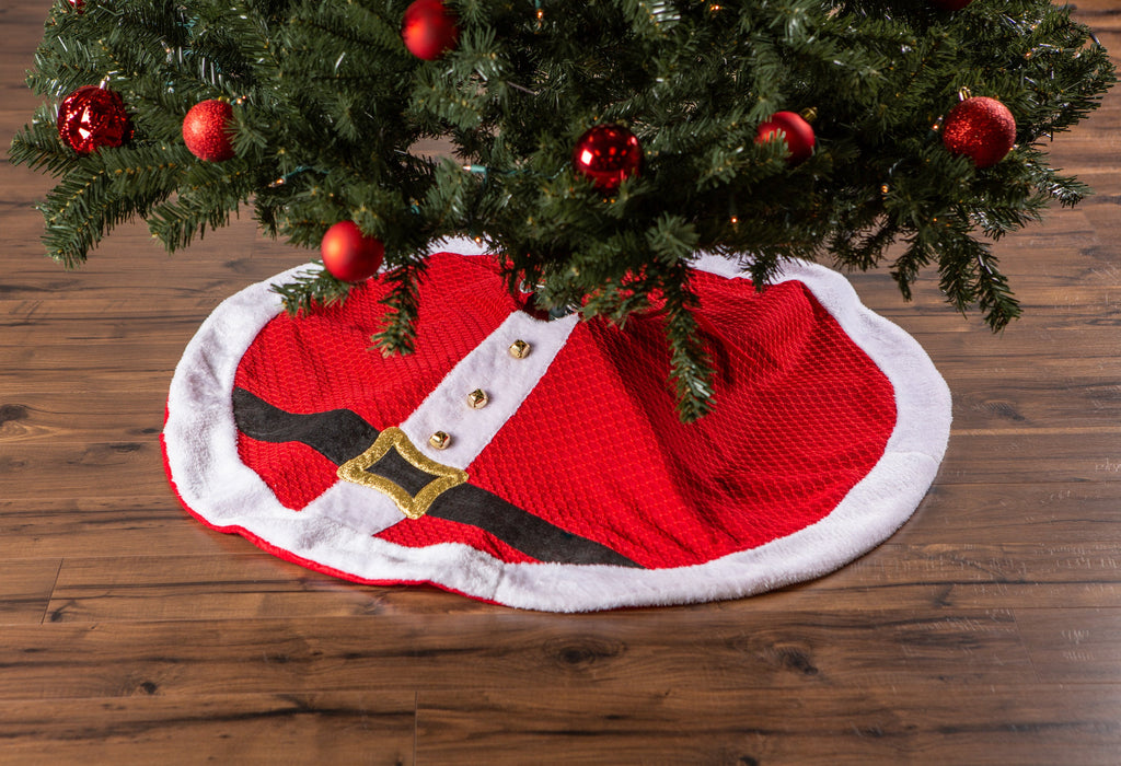 Santa's Holiday Tree Skirt