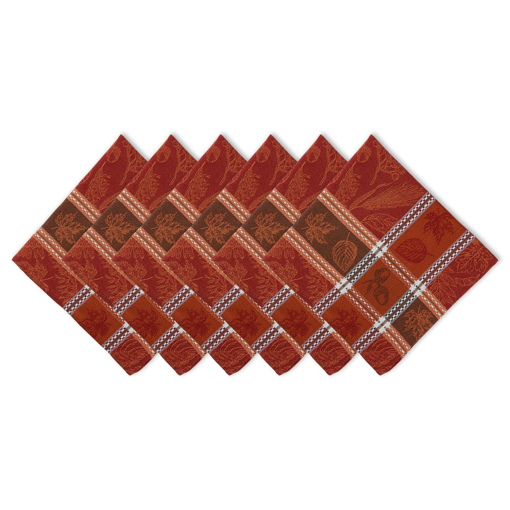 Thanksgiving Cloth Napkin Set/6