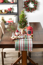 Christmas Yuletide Plaid Table Runner