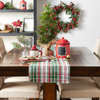 Christmas Yuletide Plaid Table Runner