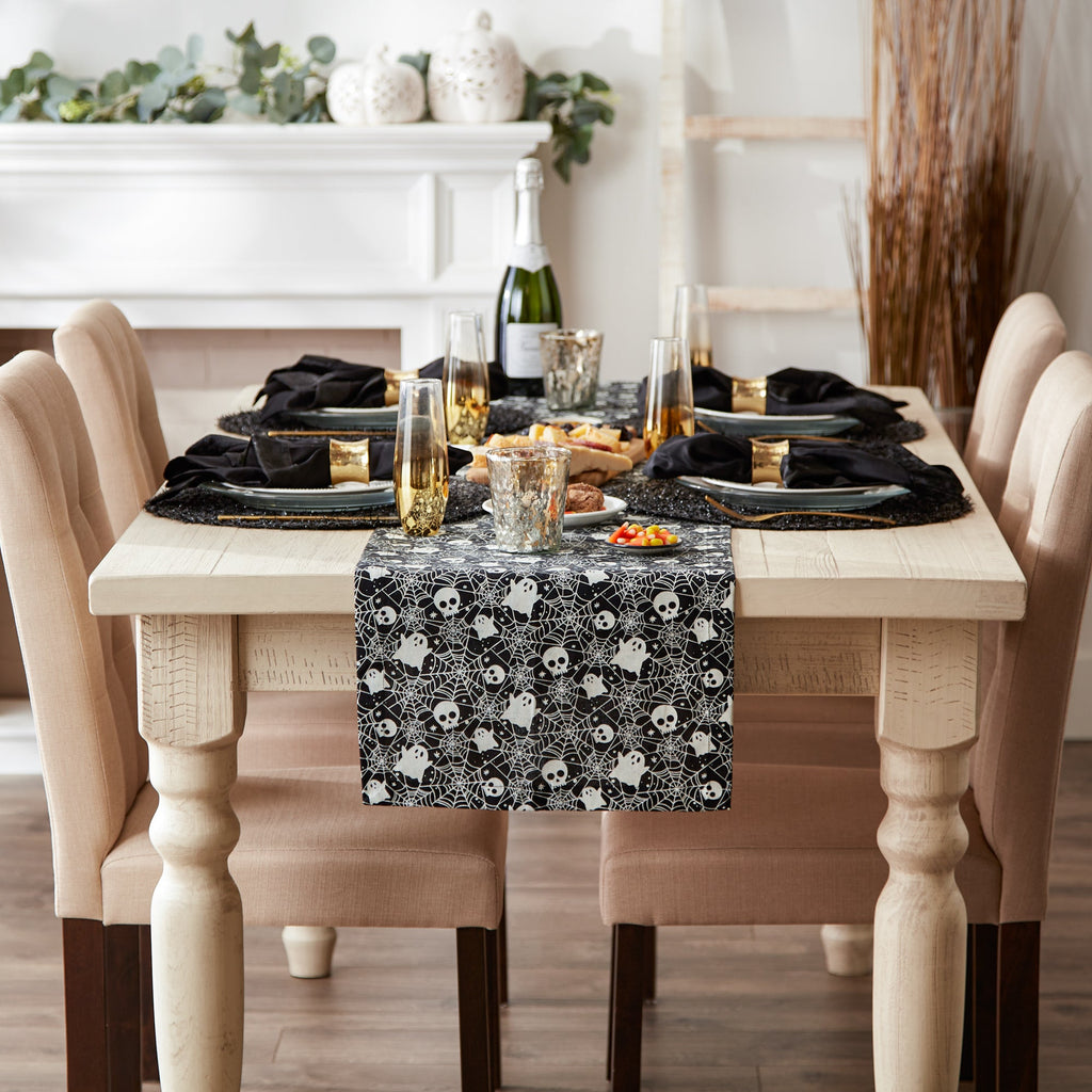 Haunted Objects Printed Table Runner