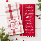 Assorted Christmas Dishtowel Set 2 Piece