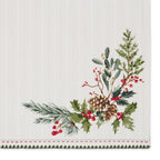Heritage Holiday Sprigs Reversible Placemat Set/4