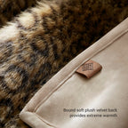 Luxe Faux Fur Throw Blanket
