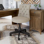 Salinas Mid Back Tufted Office Chair by Bush Furniture