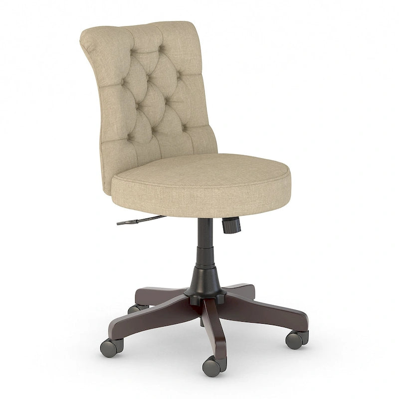 Salinas Mid Back Tufted Office Chair by Bush Furniture