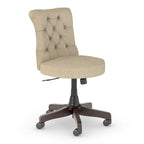 Salinas Mid Back Tufted Office Chair by Bush Furniture