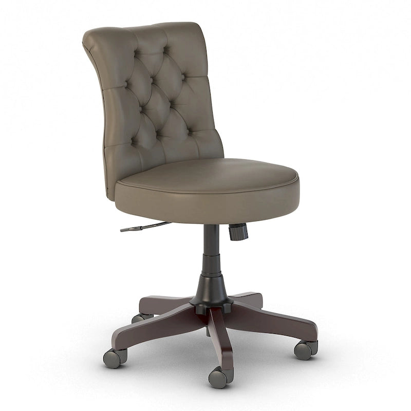 Salinas Mid Back Tufted Office Chair by Bush Furniture