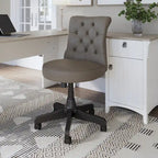 Salinas Mid Back Tufted Office Chair by Bush Furniture