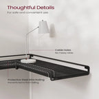 Corner Shelf Wall Mount Set of 2 - 15.7D x 5.5W x 1.6H