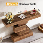 42.5 Inches Wood Farmhouse Console Sofa Table for Entryway Hallway