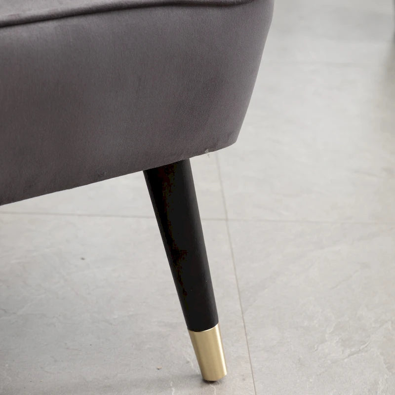 Gray 26 Polyester Accent Chair