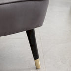 Gray 26 Polyester Accent Chair