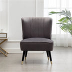 Gray 26 Polyester Accent Chair