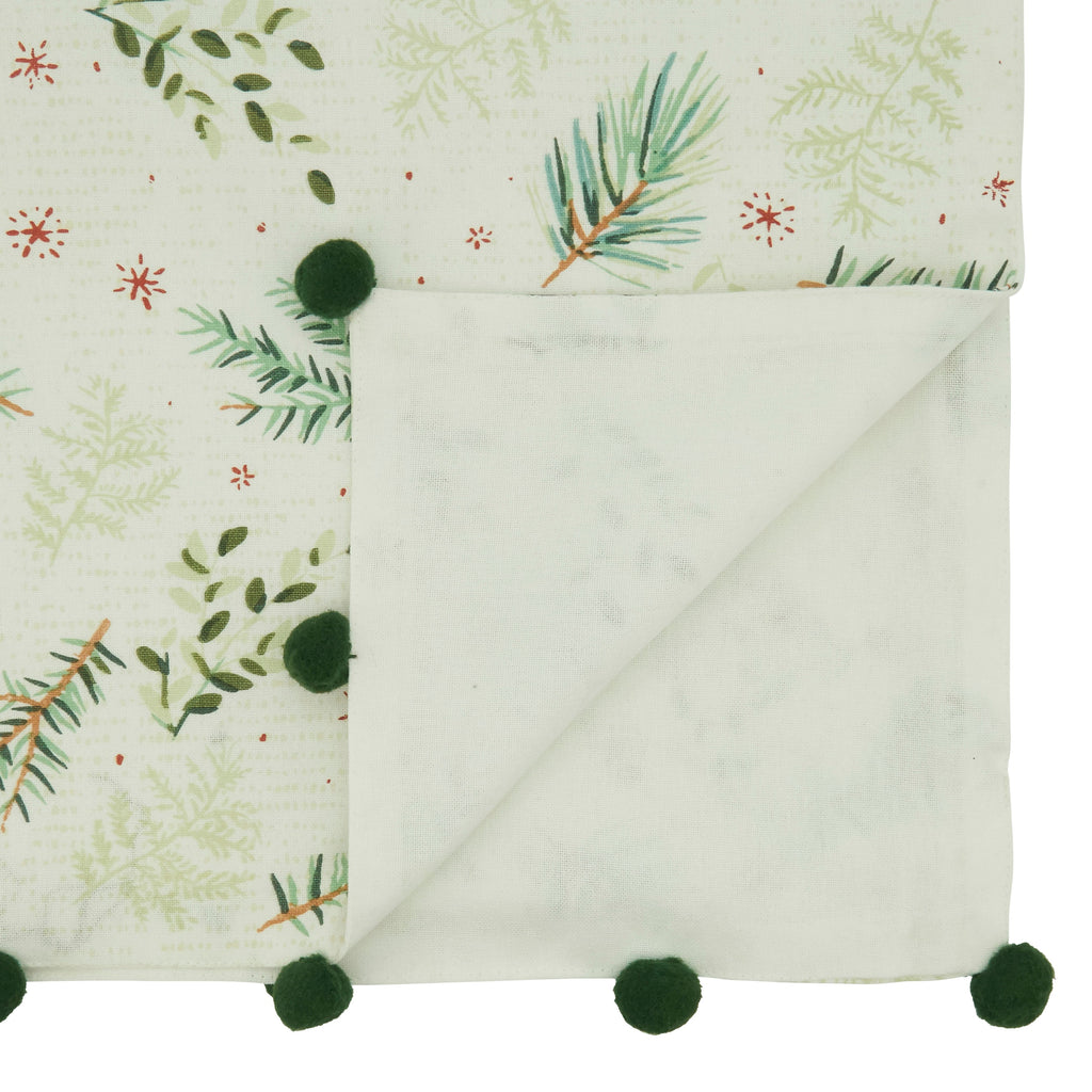 Christmas Foliage Table Runner