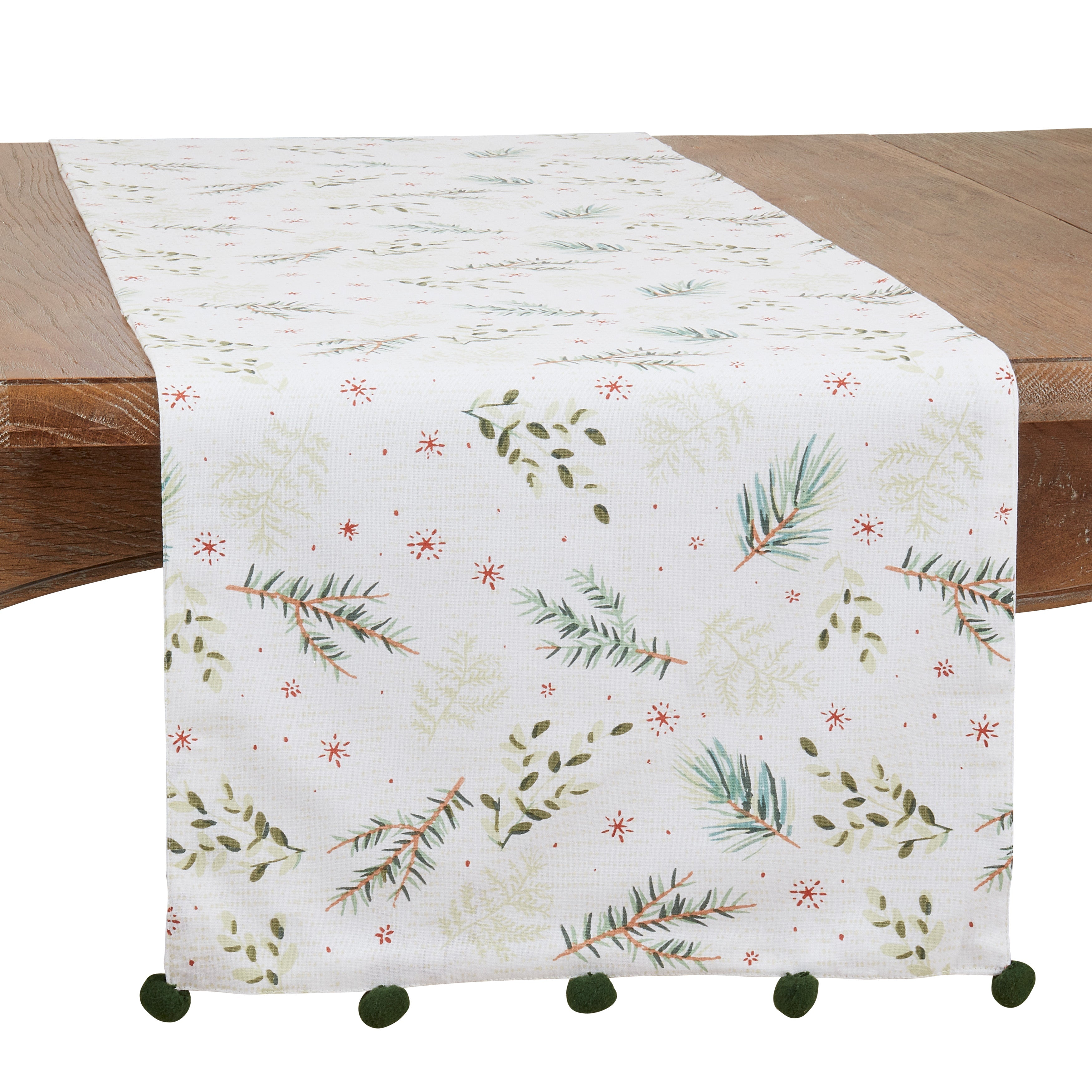Christmas Foliage Table Runner