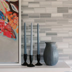 Handcrafted Warm Grey Aluminum Vase