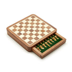 Magnetic Chess Set in Hand-Crafted Wooden Box