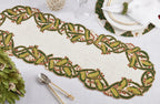 Festive Beaded Table Runner
