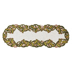 Festive Beaded Table Runner