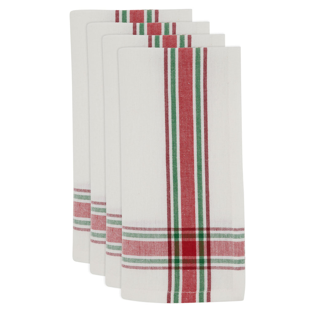 Plaid Design Table Napkin, Set of 4