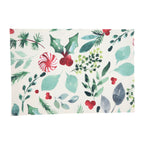 Christmas Foliage and Candy Canes Placemat, Set of 4