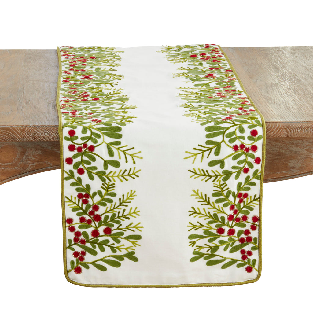 Red Berry Table Runner