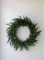 30 Faux Evergreen Cedar Wreath