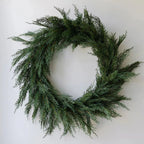 30 Faux Evergreen Cedar Wreath