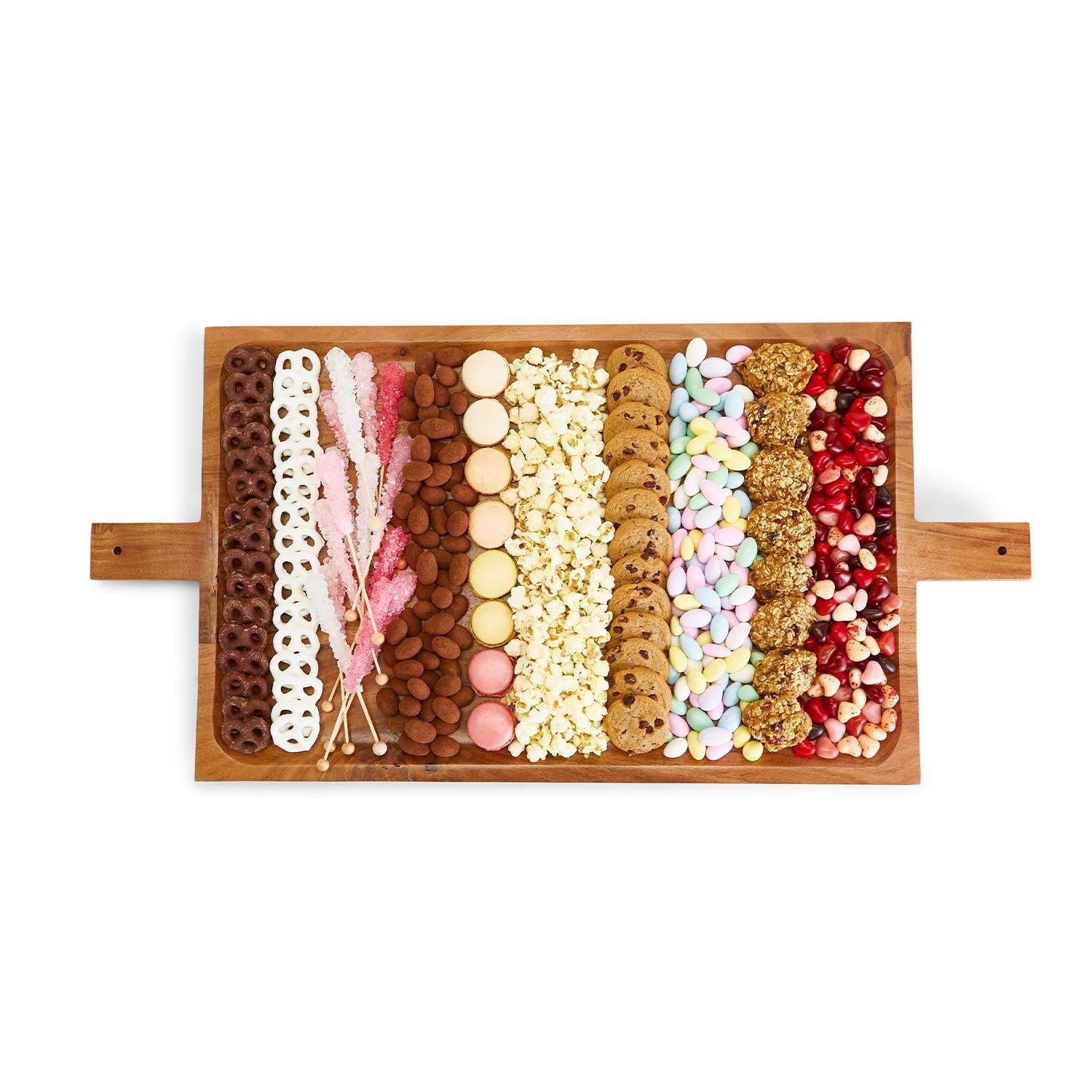 Gatherings Footed Serving Tray W/Handles