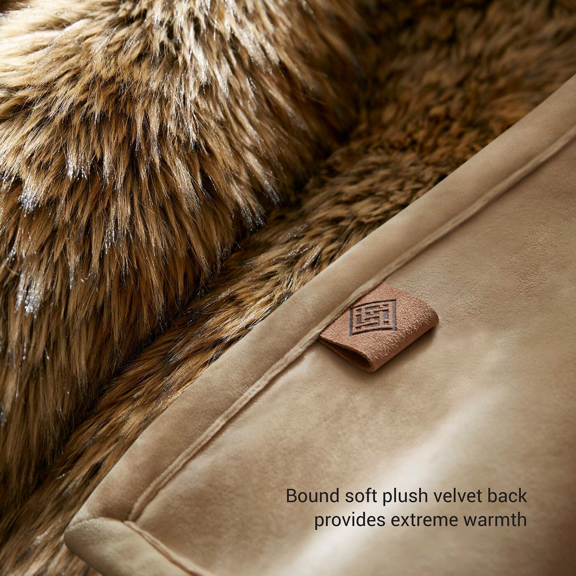 Luxe Faux Fur Throw Blanket