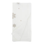Frosty Flakes Embroidered Snowflake Napkin, Set of 4
