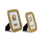 Gold Ball Frame Incl 2 Sizes, Set of 2