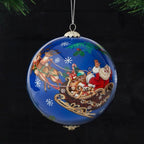 Pier 1 Li Bien Santa's Sleigh Ornament 2025