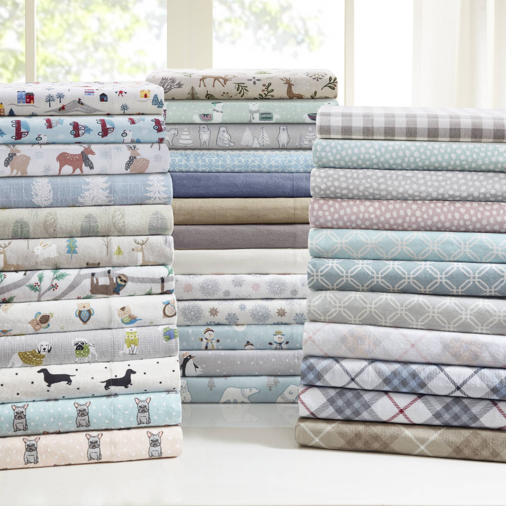 Woodland Winter Printed Sheet Set