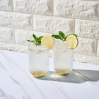 Metropolitan Highball Glassware, Set of 2 Clear