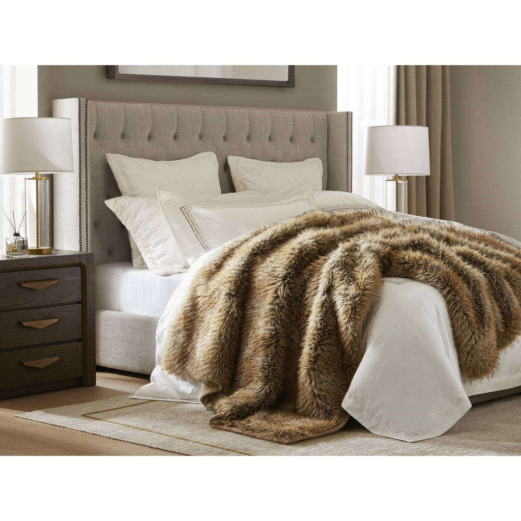 Luxe Faux Fur Throw Blanket