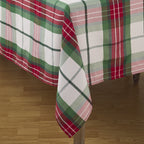 Plaid Design Christmas Holiday Tablecloth