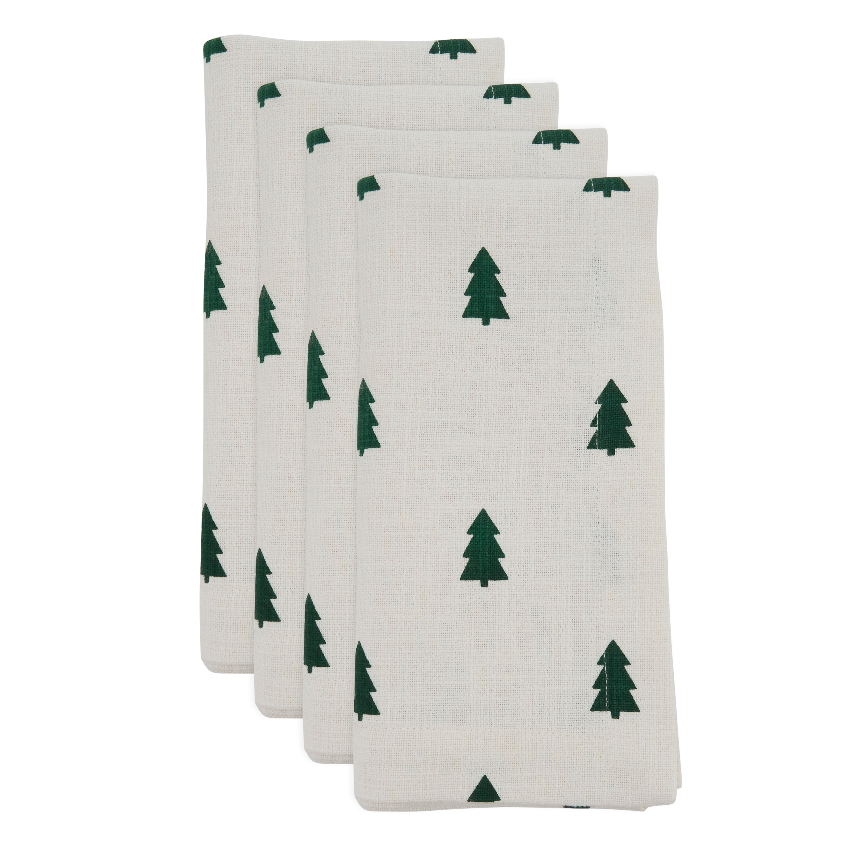 Christmas Tree Table Napkin, Set of 4