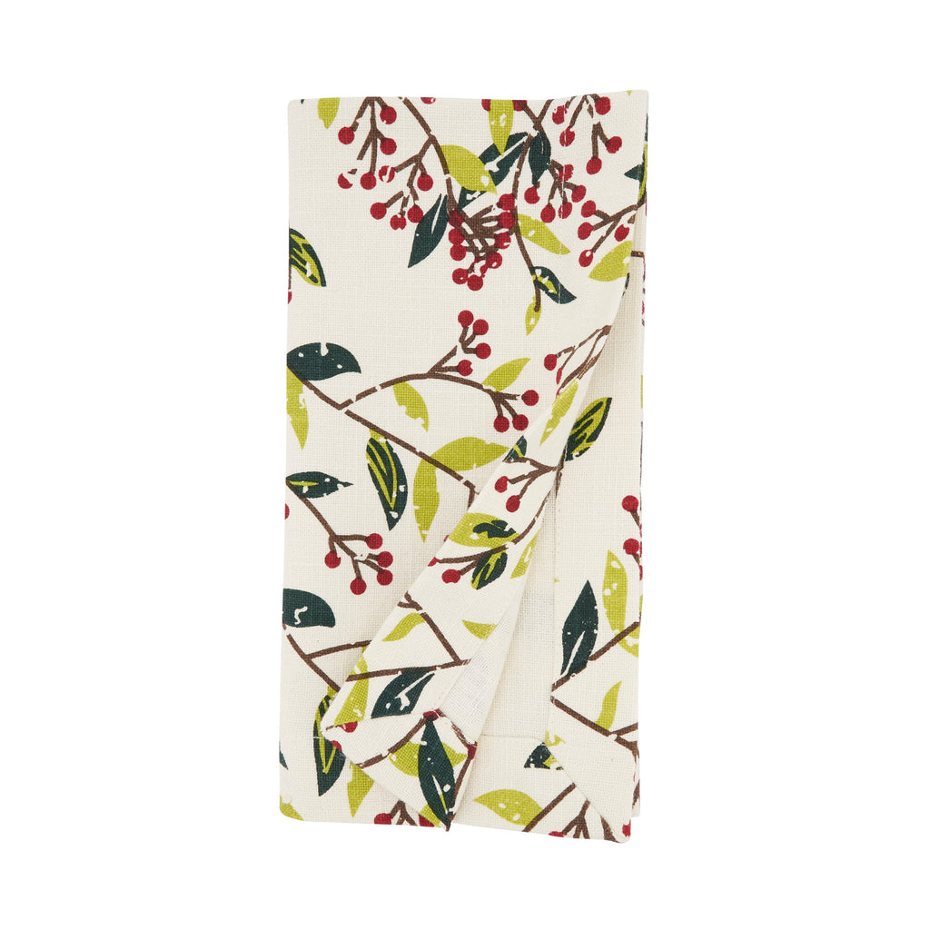 Red Berry Delight Napkin, Set of 4