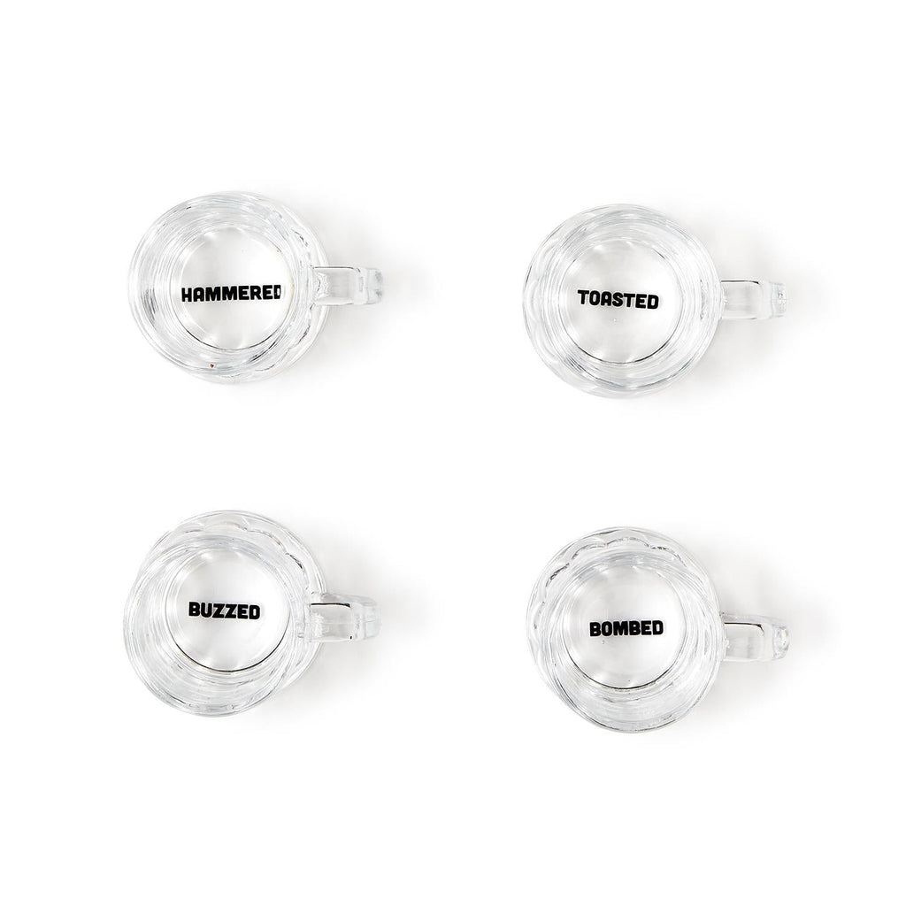 Mug Shots Shot Glass in GB, Set of 4