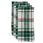 Green Plaid Design Table Napkin, Set of 4