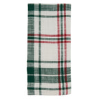 Green Plaid Design Table Napkin, Set of 4