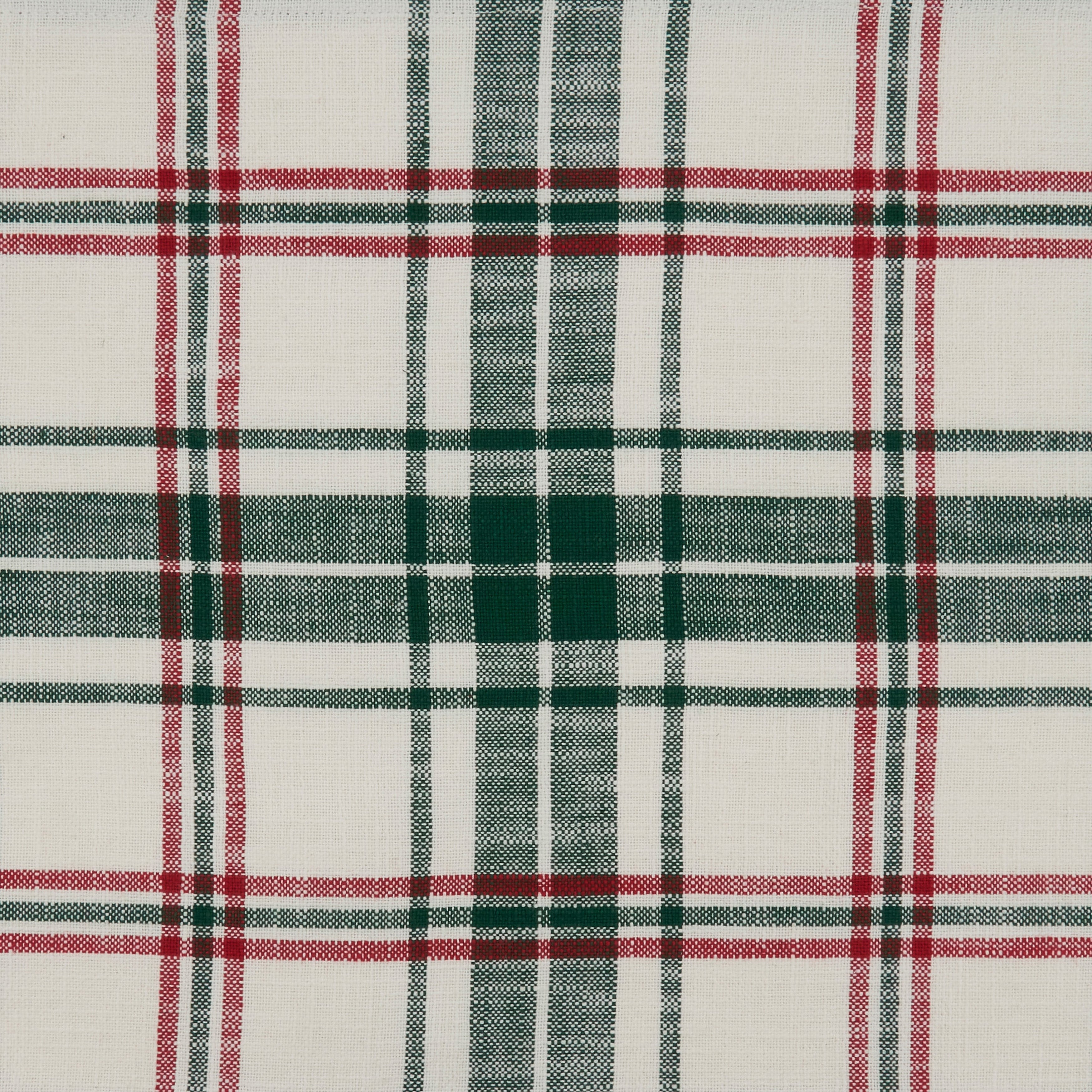 Green Plaid Design Table Napkin, Set of 4