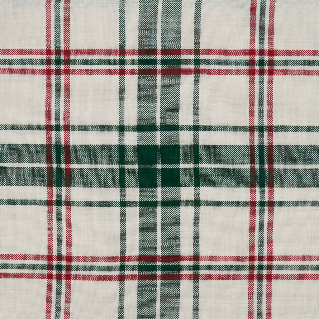 Green Plaid Design Table Napkin, Set of 4