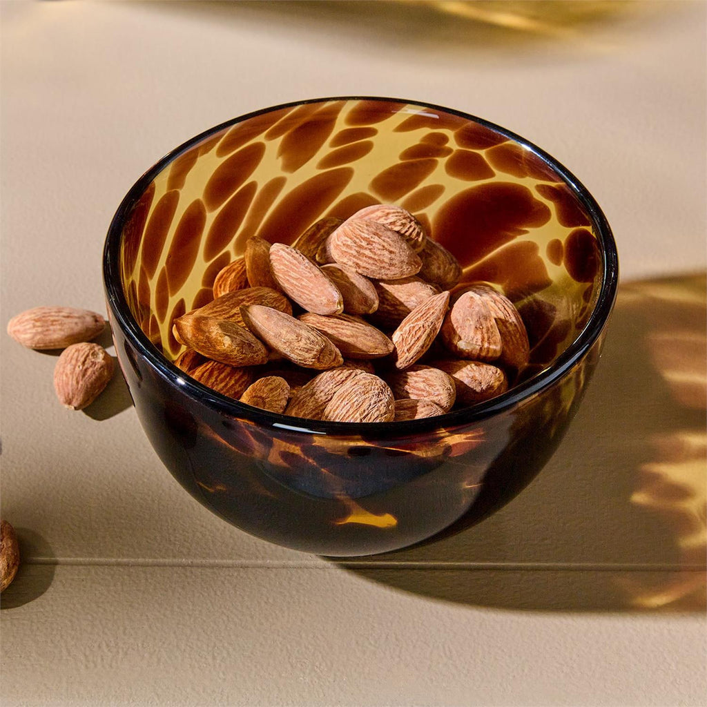 Tortoise Print Tidbit Bowl, Set of 2