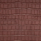 Genuine Leather Reptile Pattern Storage Boxes, Set of 2