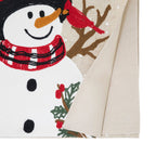 Snowman & Cardinals Table Runner