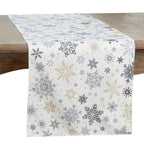Snowflakes Design Table Runner