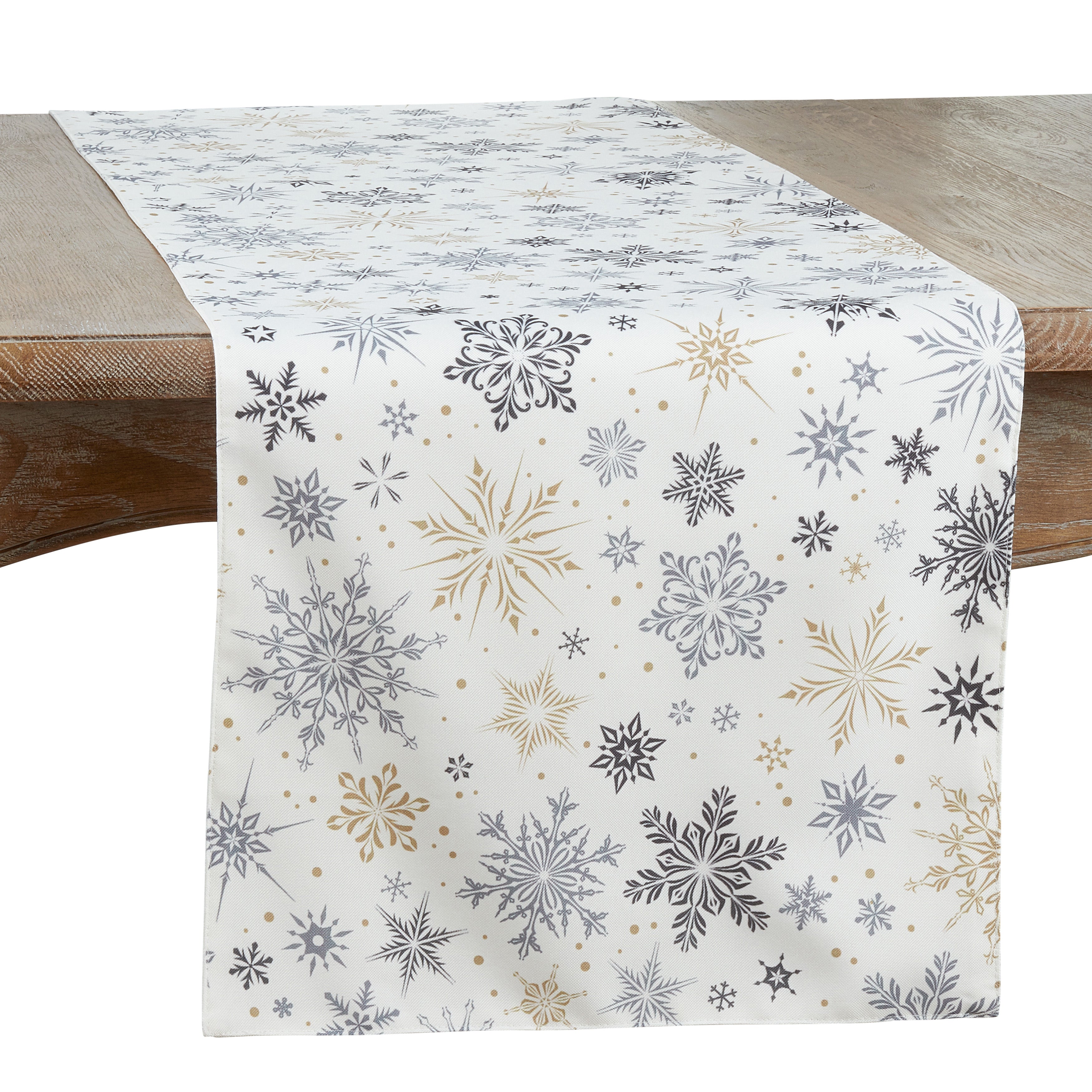 Snowflakes Design Table Runner